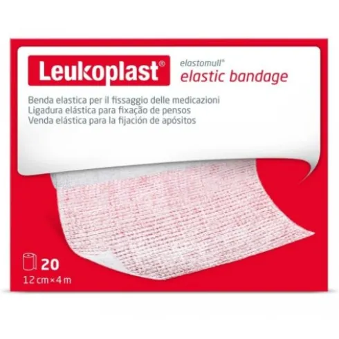 Elastomull Benda di Fissaggio Elastica 12cm x 4m