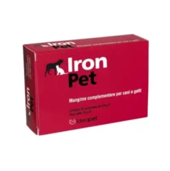 Ellegi Iron Pet Integratore Alimentare per Cani e Gatti 30 Compresse
