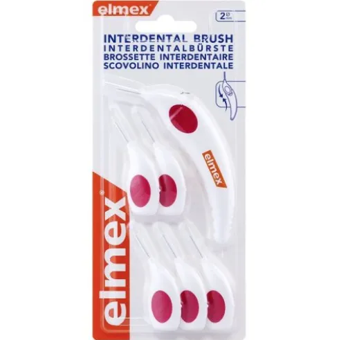 Elmex Scovolino Interdentale 2mm 6 testine + manico