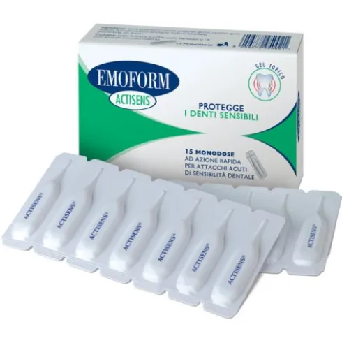 Emoform Actisens Gel Topico Denti Sensibili 15 Fiale
