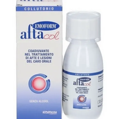 Emoform Aftacol Collutorio per Afte e Irritazioni 120ml