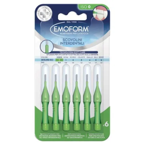 EMOFORM Scov.ISO 0 Verde 6pz