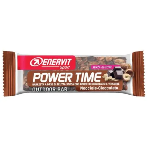 Enervit Power Time Barretta Energetica Senza Glutine Cioccolato 30g