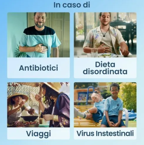 Enterogermina 2 Miliardi - Equilibrio della flora batterica intestinale - 10 flaconcini da 5 ml