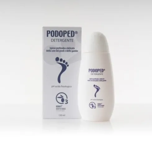 Erbagil Podoped Detergente Piedi Igiene Quotidiana con Ozoile e Acido Lattico 150ml