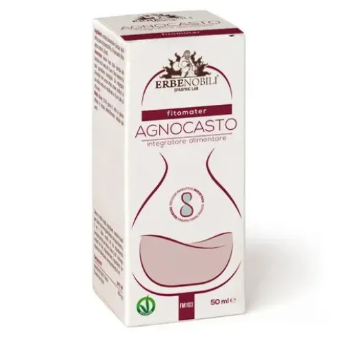 Erbenobili Fitomater Agnocasto Integratore per Ciclo Mestruale in Gocce 50ml