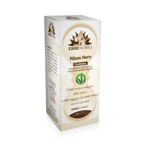 Erbenobili Fitomater Ribes Nero Integratore per l'Apparato Muscolo Scheletrico 50ml