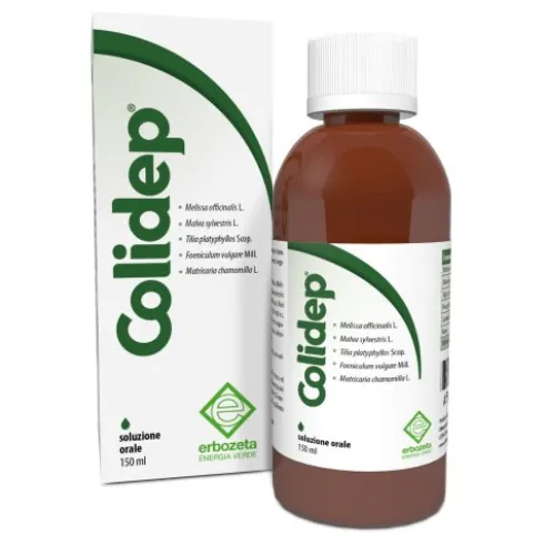Erbozeta Colidep Sciroppo Integratore per Coliche Gassose Neonati 150ml