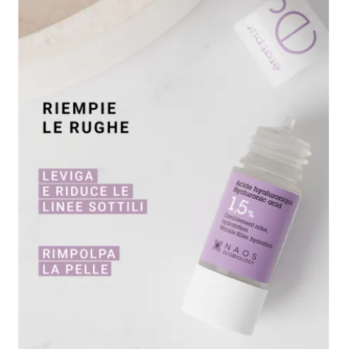Etat Pur Acido Ialuronico 1,5% - Attivo puro idratante antietà - 15 ml