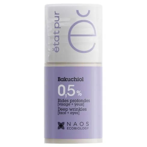 Etat Pur Bakuchiol 0,5% - Attivo puro antirughe ed anti-età - 15 ml