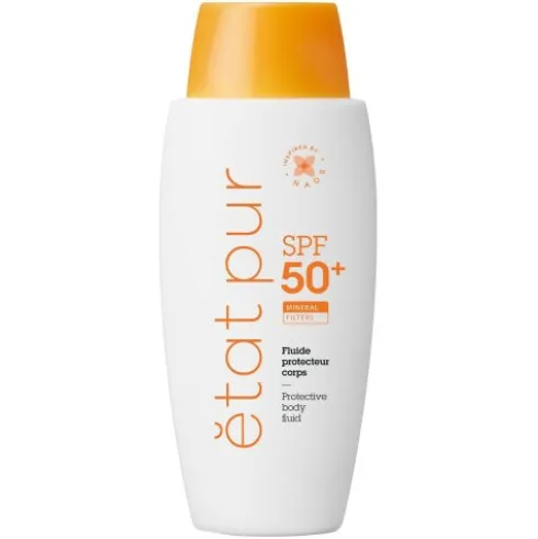 Etat Pur Fluido solare corpo SPF50+ - Protezione solare per il corpo resistente all'acqua - 100 g
