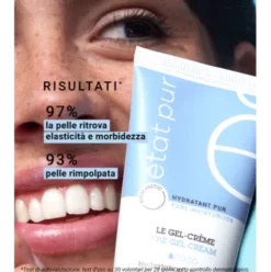 Etat Pur Gel Crema Idratante - Crema viso idratante per pelle da mista a grassa - 50 ml