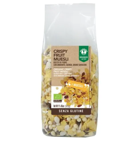 ETG Crispy Muesli Frutta 325g