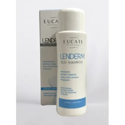 Eucare Lenderm Oil Shampoo per Cura e Igiene Capelli 200ml