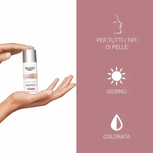 Eucerin Anti Pigment Crema Giorno SPF30 Colorata - Crema giorno antimacchie - Colore Medio - 30 ml