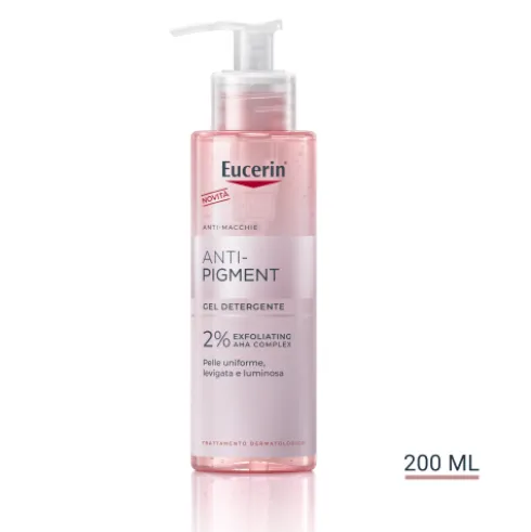 Eucerin Anti-pigment Gel Detergente - Gel detergente viso anti-macchie - 200 ml