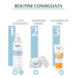 Eucerin Aquaporin Active Light - Crema viso idratante leggera per pelle secca - 50 ml