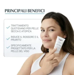 Eucerin Atopi Control Crema Viso - Crema viso per pelle molto secca e a tendenza atopica - 50 ml