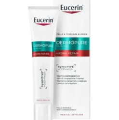 Eucerin Dermopure Hydra Repair Trattamento Viso Lenitivo Non Comedogenico 40ml