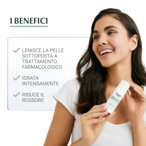Eucerin Dermopurifyer Trattamento Lenitivo - Crema viso lenitiva per pelle a tendenza acneica - 50 ml