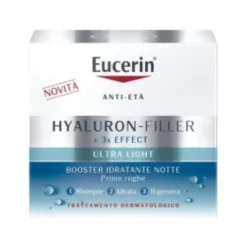 Eucerin Hyaluron Filler Booster Idratante Notte Trattamento Viso Anti-Età 50ml