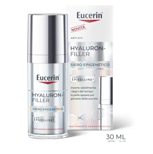 Eucerin Hyaluron-Filler Siero Epigenetico - Siero viso antiage rivoluzionario - 30 ml