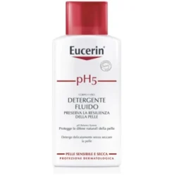 Eucerin pH5 Detergente Fluido Delicato per Pelle Sensibile 200 ml