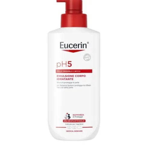 Eucerin pH5 Emulsione Corpo Idratante - Ideale per pelle secca e sensibile - 400 ml