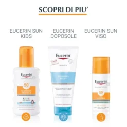 Eucerin Sul Oil Control Dry Touch SPF30 - Crema gel solare corpo tocco secco dalla texture leggera - 200 ml
