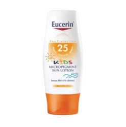 Eucerin Sun Kids Latte Solare Spf 25 - Latte solare senza profumo per bambini dai 6 mesi in su - 150 ml