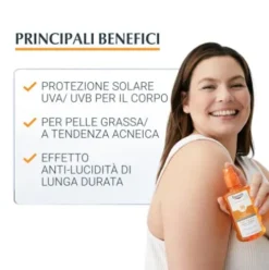 Eucerin Sun Spray Trasparente Corpo SPF30 - Protezione solare alta per il corpo - 200 ml