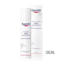Eucerin Ultrasensitive Lozione Detergente - Dona immediato benessere alla pelle e allevia rossori - 100 ml
