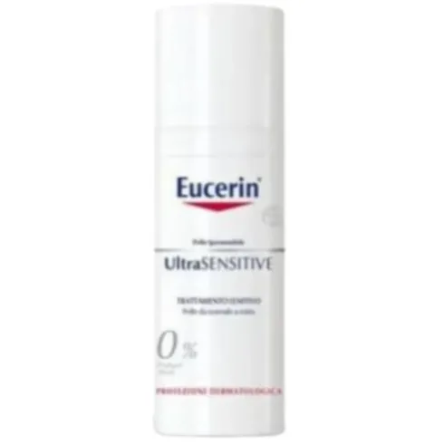 Eucerin Ultrasensitive Trattamento Lenitivo - Crema idratante per pelle secca, ipersensibile e reattiva - 50 ml