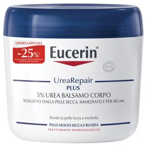 Eucerin UreaRepair Plus Balsamo Corpo con Urea al 5% - Balsamo corpo per pelle molto secca e ruvida - 450 ml