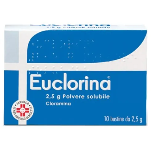 Euclorina Polvere Solubile 10 Bustine 2,5g