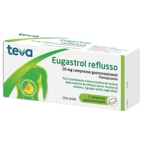 EUGASTROL Reflusso 20mg 7 Compresse