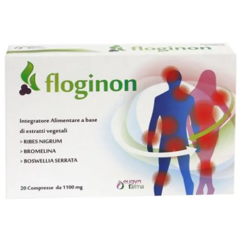 Eugynfarma Floginon Compresse Integratore per Stati Infiammatori 20 Compresse