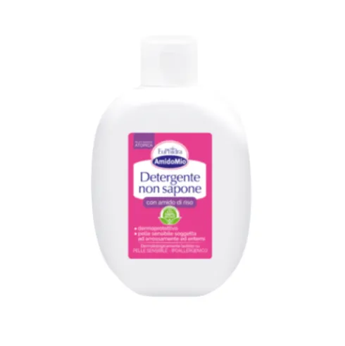 Euphidra Amido Mio Detergente Senza Sapone - Detergente delicato per pelle a tendenza atopica ed eritema - 200 ml