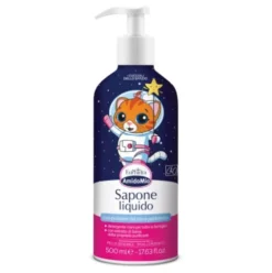 Euphidra Amido Mio Sapone Liquido Mani - Detergente delicato per le mani di adulti e bambini - 500 ml