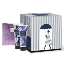 Euphidra Cofanetto di Natale Ballare Sotto Pioggia - Gel detergente viso 30 ml + Crema gel viso 30 ml + Beauty pochette