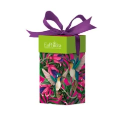 Euphidra Cofanetto di Natale Magenta Royale Benessere Mani - Crema mani nutriente 75 ml + Smalto unghie rinforzante 10 ml