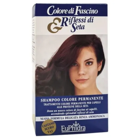 Euphidra Colore Di Fascino T43 Tinta Capelli Castano Scuro