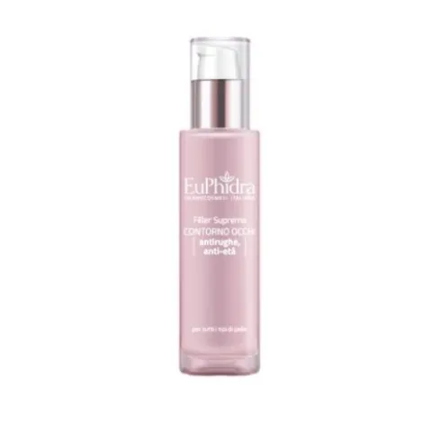 Euphidra Filler Suprema 1.600 ppm Crema Contorno Occhi e Labbra - Crema antirughe per contorno occhi e labbra - 30 ml
