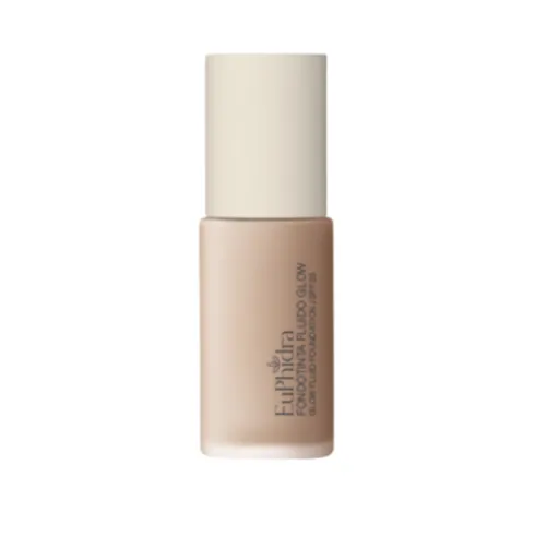 Euphidra Fondotinta Fluido Glow SPF25 Colore FG05 - Fondotinta illuminante ed antimperfezioni - 30 ml