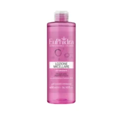 Euphidra Lozione Micellare Struccante - Detergente, tonificante e struccante per pelle sensibile - 400 ml