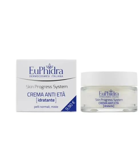 Euphidra Skin Progress System Crema Idratante Anti-Età 40ml