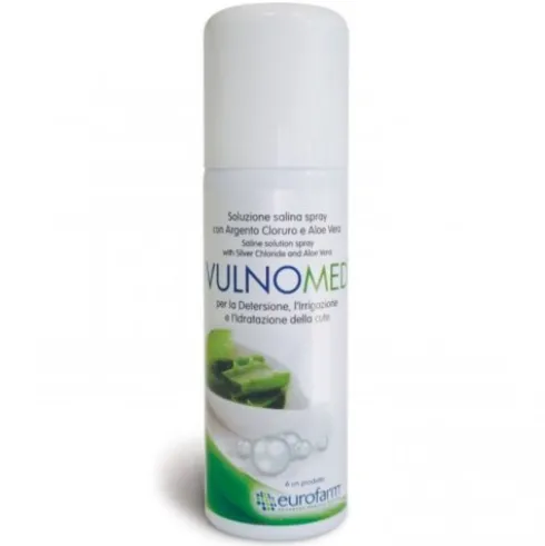 Eurofarm Vulnomed Sol Salina Spray Soluzione per Cute e Mucose 125ml