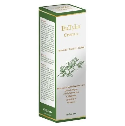 E.Vitalgroup Eutylia Crema Idratante Lenitiva Pelli Sensibili neonati bambini e adulti 250ml