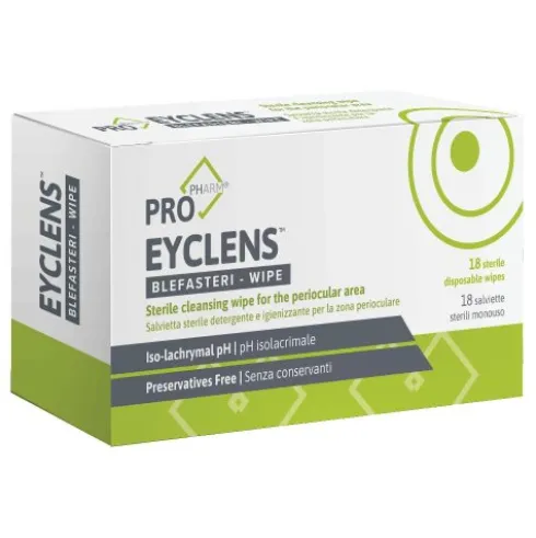 EYCLENS Blefasteri Wipe18pzF/C