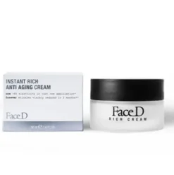 FaceD Instant Anti Aging Rich Crema Ricca - Crema anti-età globale adatta per viso e collo - 50 ml